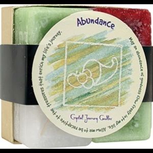 Crystal Journey Candles Herbal Gift Set Abundance
